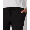 thumbnail image 4 of Hanes Originals Women's Cotton Joggers, 29" Black L, 4 of 6