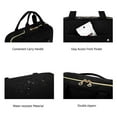 thumbnail image 6 of BAGSMART Large Size Toiletry Bag Travel Bag with Hanging Hook, Water-resistant Makeup Cosmetic Bag Travel Toiletries Organizer for Women Men, Full Sized Container, Black, 6 of 9