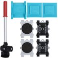 thumbnail image 4 of 8-piece Set Of New Plastic Movers, Heavy Object Movers, Removable And Portable, 4 of 8