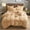 camel, variant on BLEUM CADE Luxury Fluffy Fuzzy Queen Bedding Comforter Set,4 Pieces Shaggy Duvet Cover Set,Furry Plush Velvet Bed Comforter Cover with Zip Closure,Queen,Creamy-White