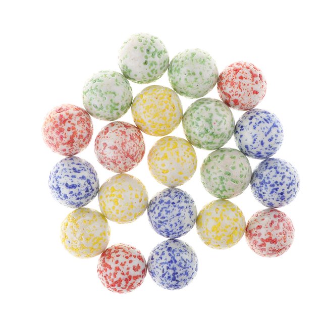20 Piezas de de Coloridas de Cristal para Niños Adultos Juguetes Decoración para hogar
