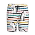 thumbnail image 3 of Picia Cartoon Dinosaurs Pajama Shorts for Men, Men's Pajama Bottoms, Sleepwear,Short Pajama Pants-, 3 of 8
