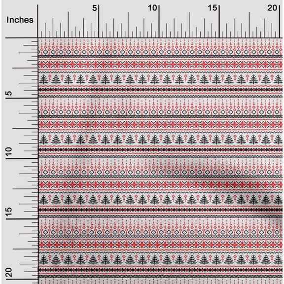oneOone Cotton Poplin Twill White Fabric Merry Christmas Fabric For Sewing Printed Craft Fabric By The Yard 56 Inch Wide-CB2