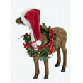 thumbnail image 3 of Byers' Choice Animal, Reindeer With Wreath (6782), 3 of 4