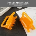 Toyandona 2Pcs Back Trigger Point Massager Resin Massage Tool Yellow ...