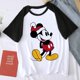 thumbnail image 1 of Y2k 90s Tshirt Minnie Children T-shirt Kawaii Disney T Shirt Mickey Mouse Anime Cartoons Casual Vintage Clothes Women Top TeeXXL Gao Jinjia LED, 1 of 2