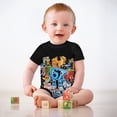 thumbnail image 3 of Unisex Short Sleeve Italian Animal Brainro Bodysuits Multi-size Outfit 3-24 Months Shower Gift, 3 of 8