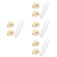 thumbnail image 1 of Dosaele Set of 4 Golden Teeth Covers False Accessories Tooth, 1 of 8