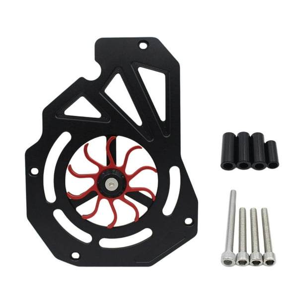 Protector de radiador para motocicleta perfecl cubierta protectora de motor fácil instalación ADV 160 PCX 160 rojo