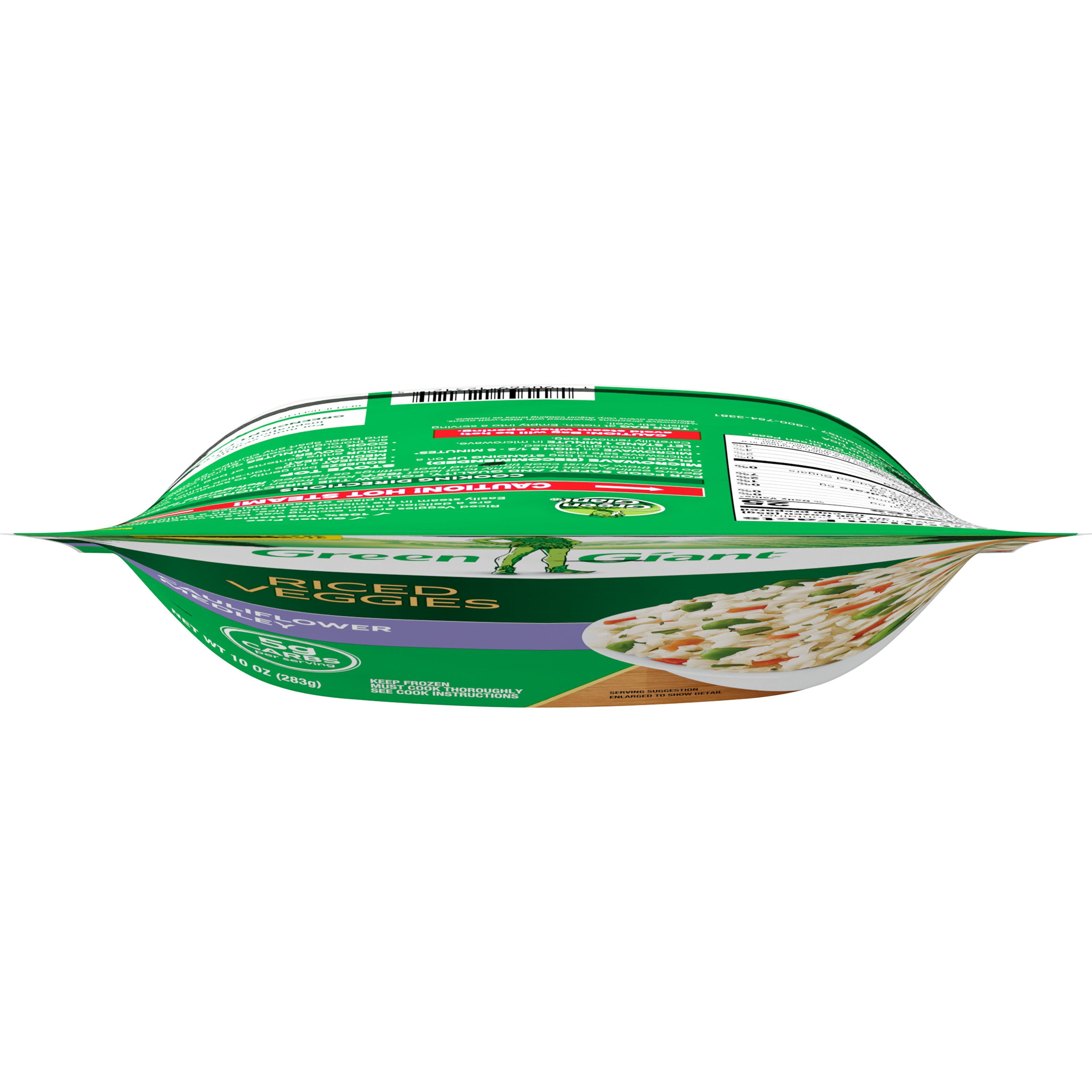 Green Giant Riced Veggies, Cauliflower Medley, Gluten Free, 10 oz Bag (Frozen Vegetables)