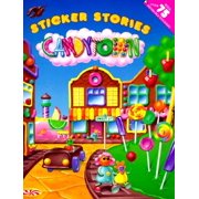 Sticker Stories Book: Candytown (Paperback)