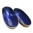 thumbnail image 2 of Sagebrook Home Set of 2 Aluminum 22/24" Oval Bowl, Blue, 2 of 7