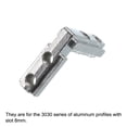 thumbnail image 4 of L-Shape Interior Joint Bracket, 12Pack Inside Corner Connectors for 3030 Series Slot 8mm (Silver), 4 of 6