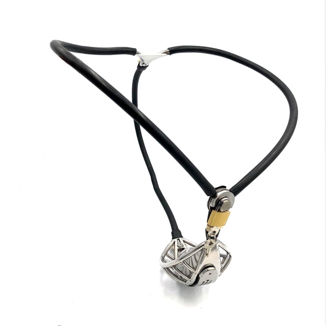 Stainless Steel Male Chastity Belt Anus Ring Cock Cage Penis Ring BDSM Bondage Lockable Anti-cheating Pant Sex Toys for Man