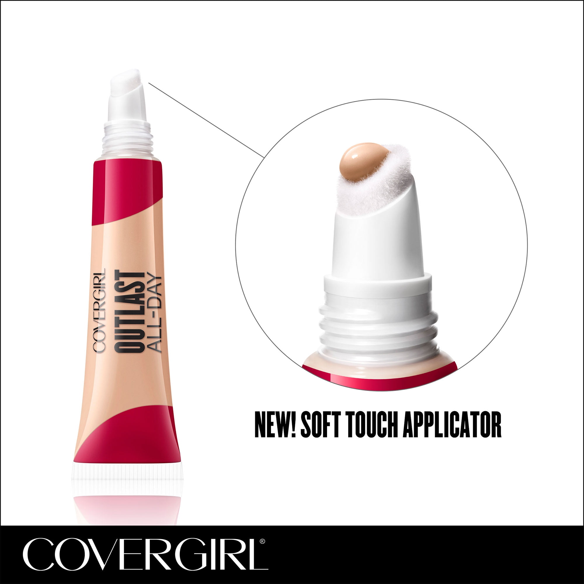 COVERGIRL Outlast All-Day Soft Touch Concealer, Light to