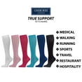 thumbnail image 3 of Cherokee Truesupport 4 single pair packs True Support Sock, Midnight, PLUS, 3 of 4