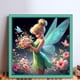 thumbnail image 2 of Hilo Algodón Bordado Punto Cruz Impreso Elf Tinker Bell 11CT 40x40cm, 2 of 9