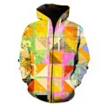 thumbnail image 1 of Sudadera con capucha y cremallera con estampado 3D de grafiti geométrico para hombres, mujeres y niños, sudaderas de moda, jersey de manga larga, ropa de calle, abrigo informal, 1 of 6