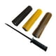 thumbnail image 5 of Kit de cepillos para esquís Mantenimiento Fácil de manejar Eficiente Práctico Juego de cepillos para snowboard portátiles con mango de eje 30 centímetros, 5 of 8