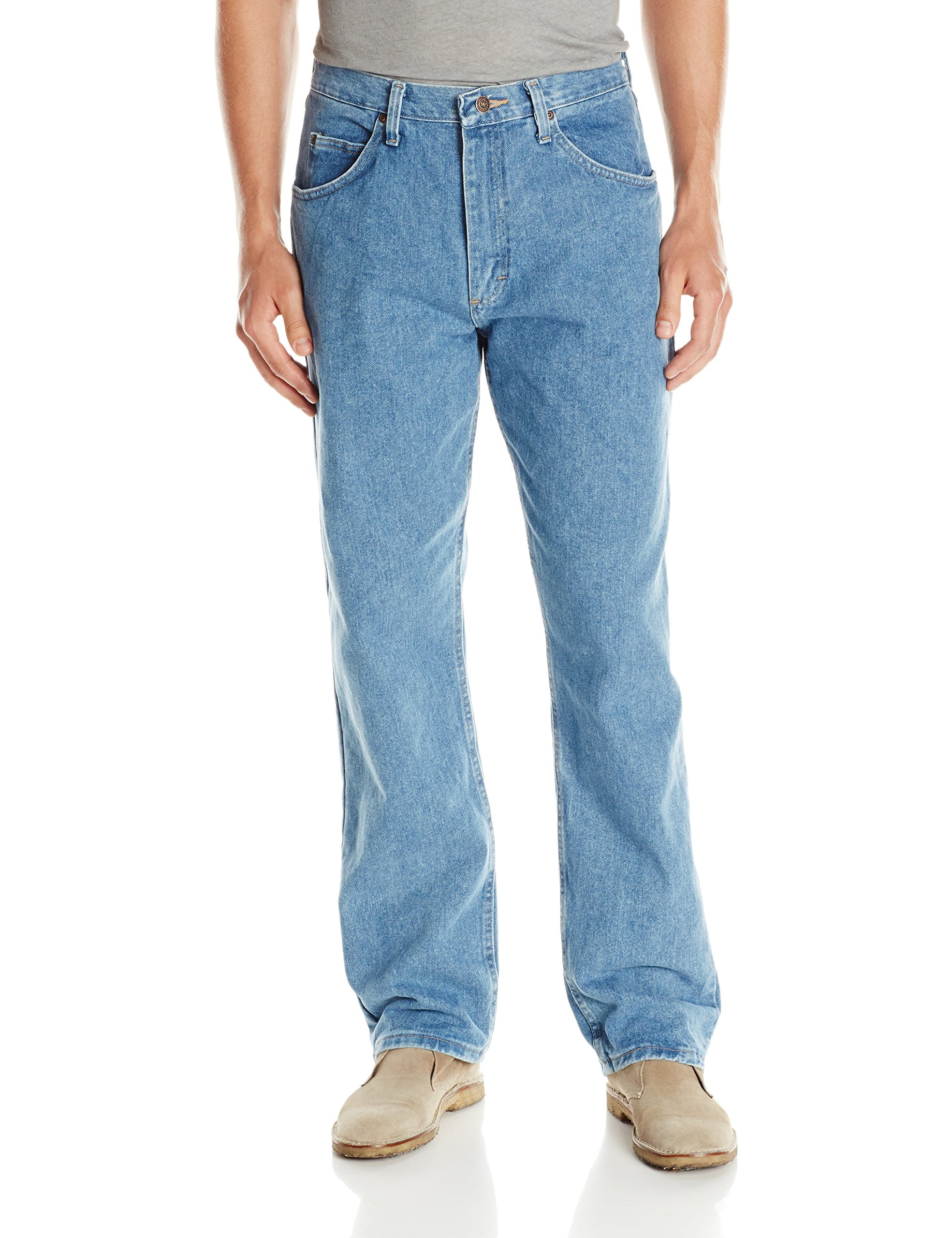 Men's 36X34 Five-Pocket Relaxed-Fit Jeans 36 - Walmart.com