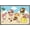 Barnwood Framed Version, variant on Hello Kitty and Friends: 2023 Seize The Moment - Beach Fun Wall Poster, 22.375" x 34"