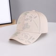 thumbnail image 2 of Adjustable Sequin Baseball Hat for Men Women Breathable Casual Sports Cap, 2 of 6