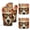 chudan-3OLKJ, variant on Funny Glasses Wolf Oven Mitts And Pot Holders Sets of 4 Oven Gloves Set Potholders for Kitchen Cooking Baking Grilling Anti Scald Hot Pads And Heat Resistant