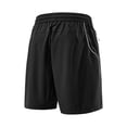 thumbnail image 4 of Aimik Men's Running Shorts Zippered Pockets Lightweight Quick-Dry Summer Sports Shorts for Gym Workout Outdoor Fitness, 4 of 6