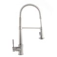 thumbnail image 2 of ZLINE Apollo Robinet de Cuisine en Nickel Brossé (APL-KF-BN), 2 of 4