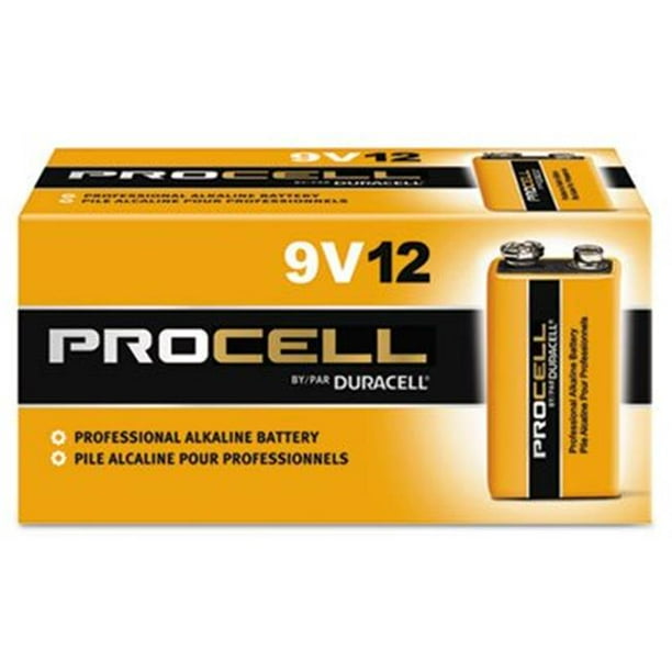 Duracell 243-PC1604BKD 9 Volts Batterie Alcaline Industrielle