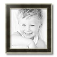 thumbnail image 2 of ArtToFrames 11" x 12" Black Panel With Silver Lip Picture Frame, 11x12 inch Multi Wood Poster Frame (WOM-5093), 2 of 7