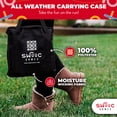 thumbnail image 5 of Premium Giant Wooden Tic Tac Toe Game (All Weather) | 3ft x 3ft | Big X & O, 5 of 5