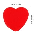 thumbnail image 2 of CTIRCHIU Red Sponge Hearts for Party Fun Creative Interaction Small Heart Props 20 Pairs, 2 of 8