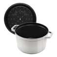thumbnail image 3 of STAUB La Cocotte Cocotte Ronde Haute en Fonte 4,75 L, Truffe Blanche, 3 of 5