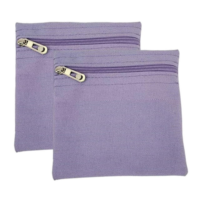 2 bolsillos con cremallera para coser, bolsillos interiores para ropa, fácil instalación, interiores para abrigos, billetera pequeña para sudaderas y Púrpura