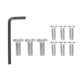 thumbnail image 3 of Espaciador de Volante de Aluminio de 1 Pulgada, SE Adapta A Volante Estándar de 5 O 6 Orificios, SE Monta en Un Adaptador Estándar de 3 Orificios, Adecuado para Volantes para, 3 of 7