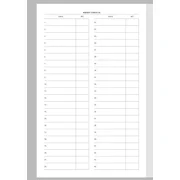 WRKBKS Workout Log Notebook