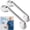 White, variant on Suction Shower Grab Bar, 16 Inch No Drill Bathroom Safety Handrail, 250 LBS Heavy Duty Suction Cup Bath Handle for Bathtub Toilet, Anti-Slip Portable Shower Assist Bar