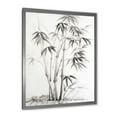 thumbnail image 2 of Designart 'Vintage Black and White Bamboo II' Traditional Framed Art Print, 2 of 4