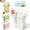 B-6Sticks, variant on Silicone Ice Stick Tray with Storage Caddy - Reusable Mold, Twist-Release for Narrow Bottles, 6/12 Sticks, BPA-Free
