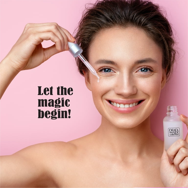 Dead Sea Collection Retinol Serum for Facial Anti Wrinkle Face Skin Care Pack of Dead Sea Collection Retinol Serum for Facial Anti Wrinkle and
