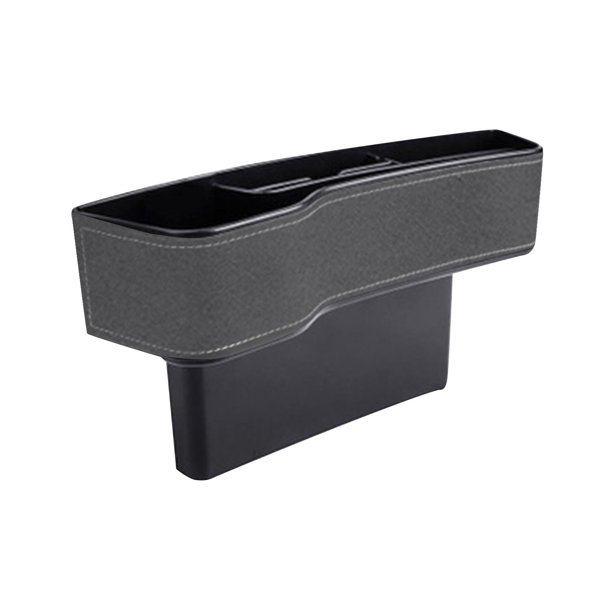 Relleno genérico para huecos de asientos de coche, caja de almacenamiento para asientos de coche, orificio de carga reservado Lado del conductor gris