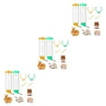 thumbnail image 1 of pitrice 2pcs/set Leak-Proof Small Animal Drinking Bottle Durable And Easy To Bottle For Small Animals yellow and green 3Set, 1 of 6