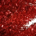 thumbnail image 3 of National Tree Company 6 ft. Artificial Red Tinsel Pencil Slim Christmas Tree, Includes Stand, 3 of 6