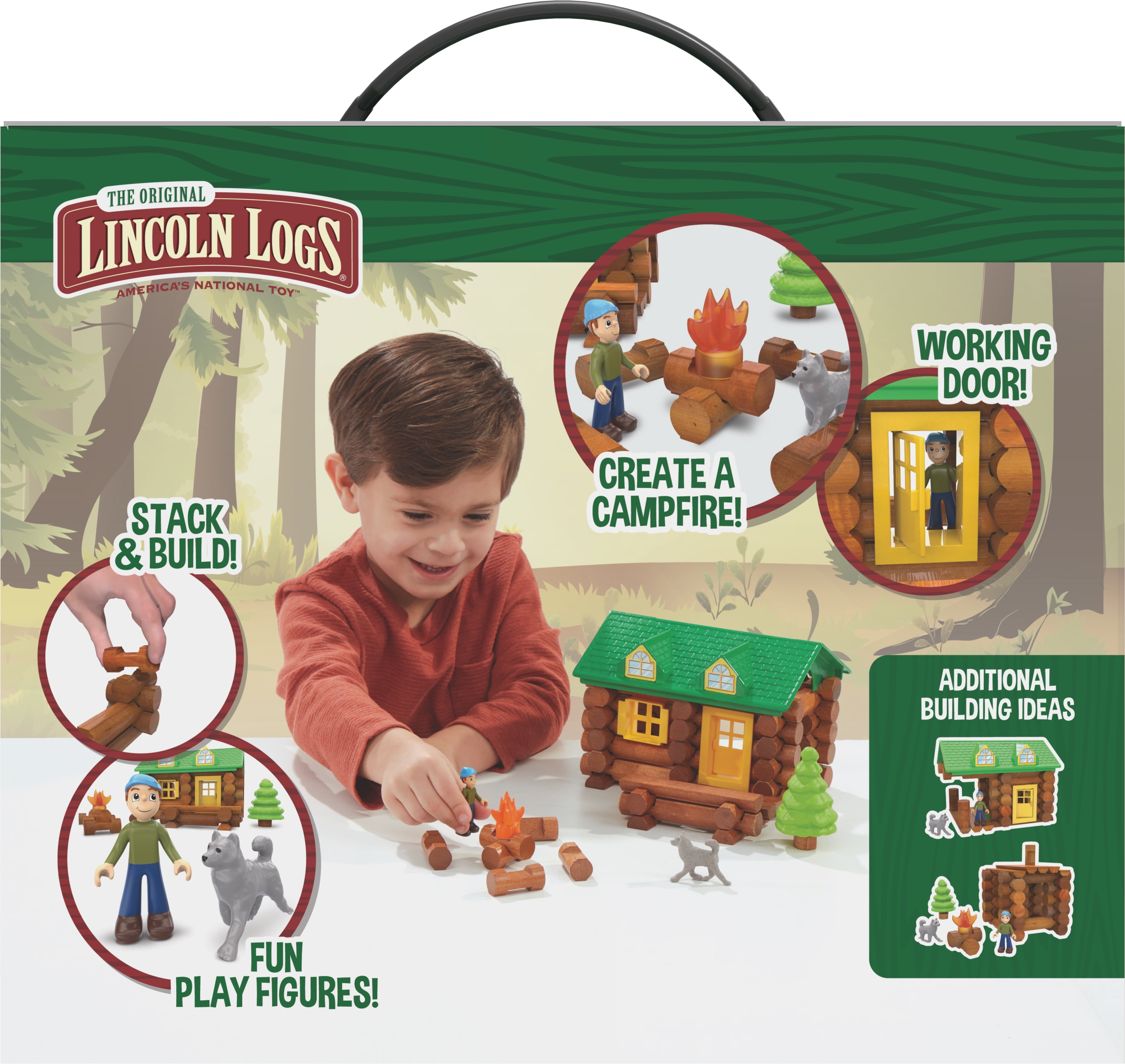lincoln logs on the trail