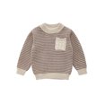 thumbnail image 1 of ITFABS Children?s Autumn Tops, Solid Color Round Neck Long Sleeve Pullover Sweater, 1 of 9