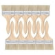 thumbnail image 3 of 10 Pinceles para Pintar Pinceles de Cerdas para el Hogar Cabeza Plana Ensanchada de Madera Herramienta de Limpieza para Pintura de Pieles Artificiales Aceite para Barbacoa ANGGREK Otros, 3 of 8