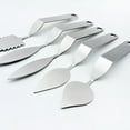 thumbnail image 3 of Miangastore Pastry Spatulas Stainless Steel Chocolate Cutter For Restaurant Use 5Pcs 7.3x2.4x1.4in, 3 of 8
