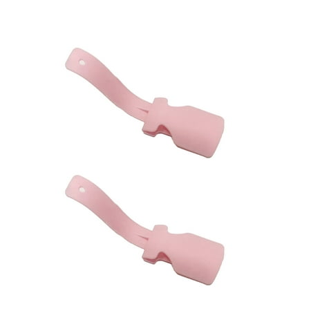 

wendunide tools Lazy Shoe Helper Portable Slider Handled Shoe Horn Shoe Lifting Helper Easy Pink
