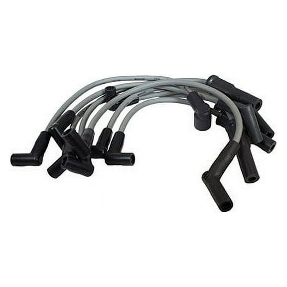 Spark Plug Wire Set - Compatible with 1980 - 1996 Ford F-350 4.9L 6-Cylinder 1981 1982 1983 1984 1985 1986 1987 1988 1989 1990 1991 1992 1993 1994 1995